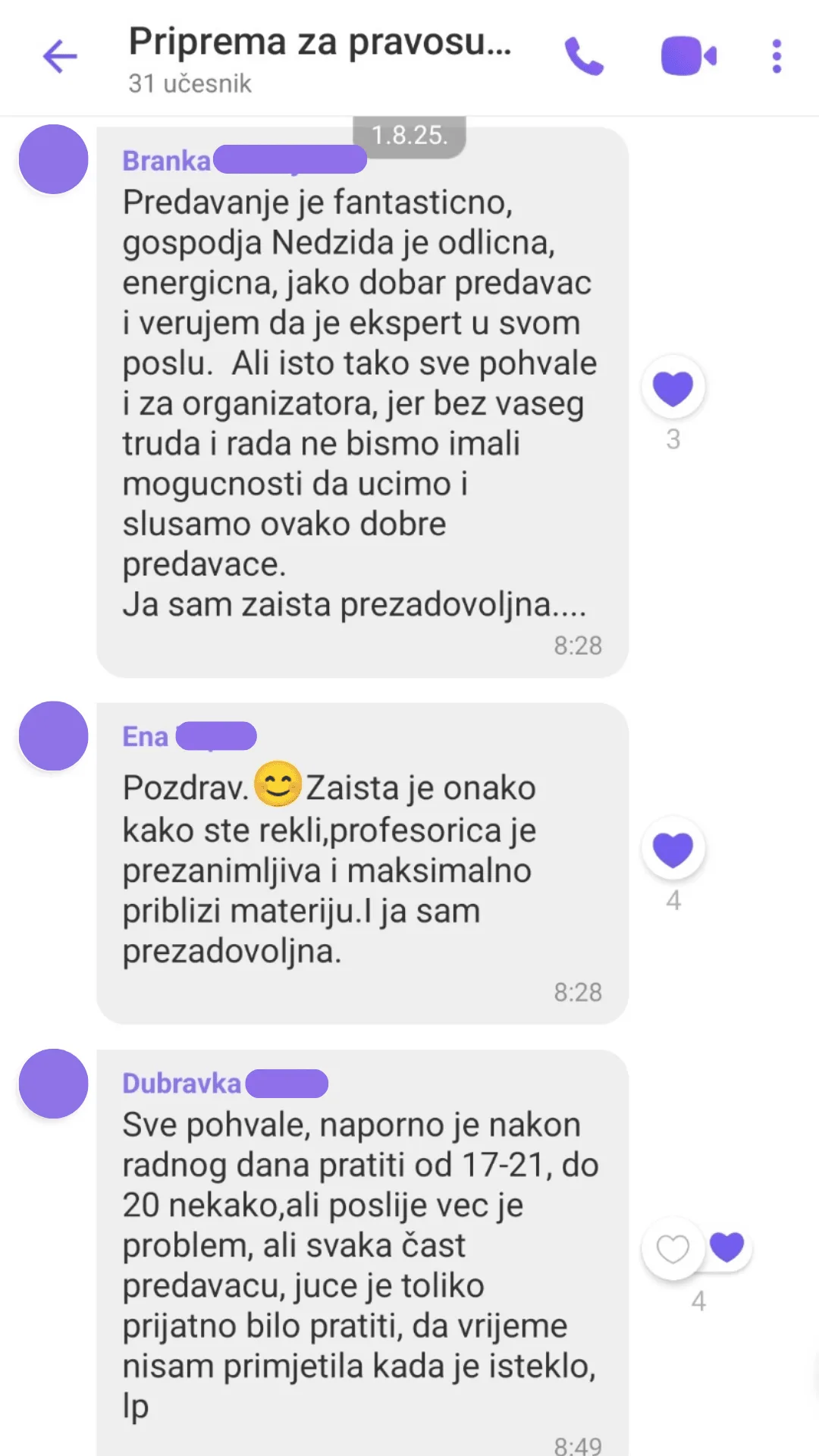 Pripreme za pravosudni ispit – nivo BiH - Utisci učesnika Priprema za pravosudni ispit – nivo BiH - utisak polaznika 6