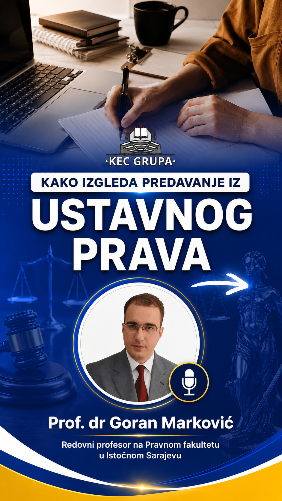 Pogledajte kako izgleda predavanje iz Ustavnog prava